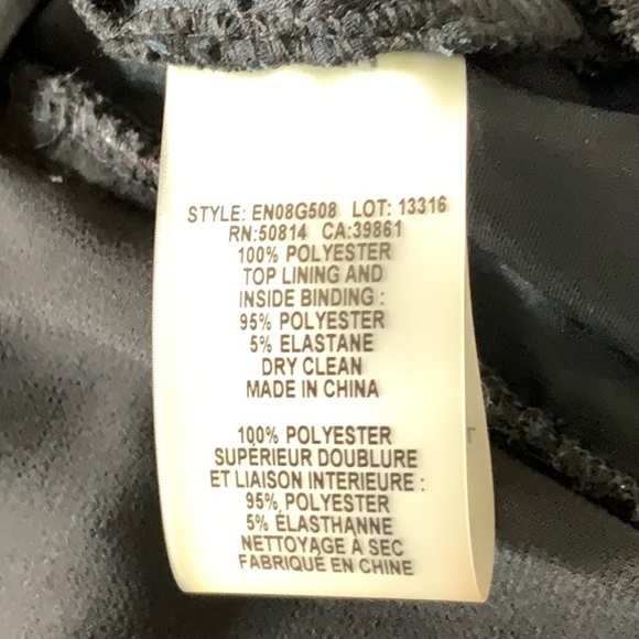 Elie Tahari Alessandra Black Lace Top Size 4 - Picture 14 of 14